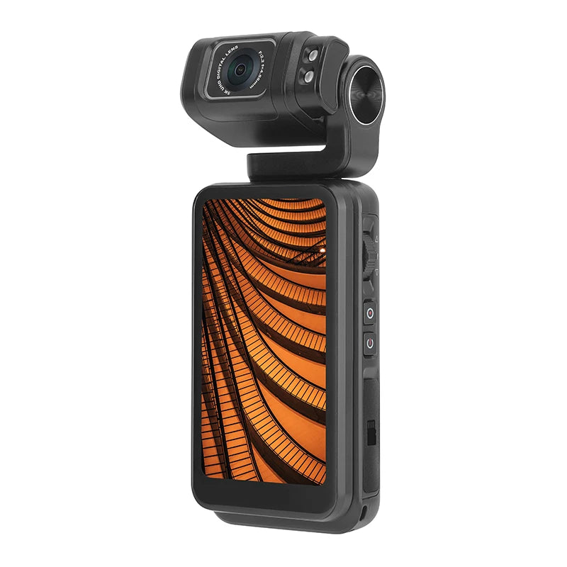 Winait 5k Portable Digital Video Camcorder Pocket Camera with Touch Display and Wifi Camera