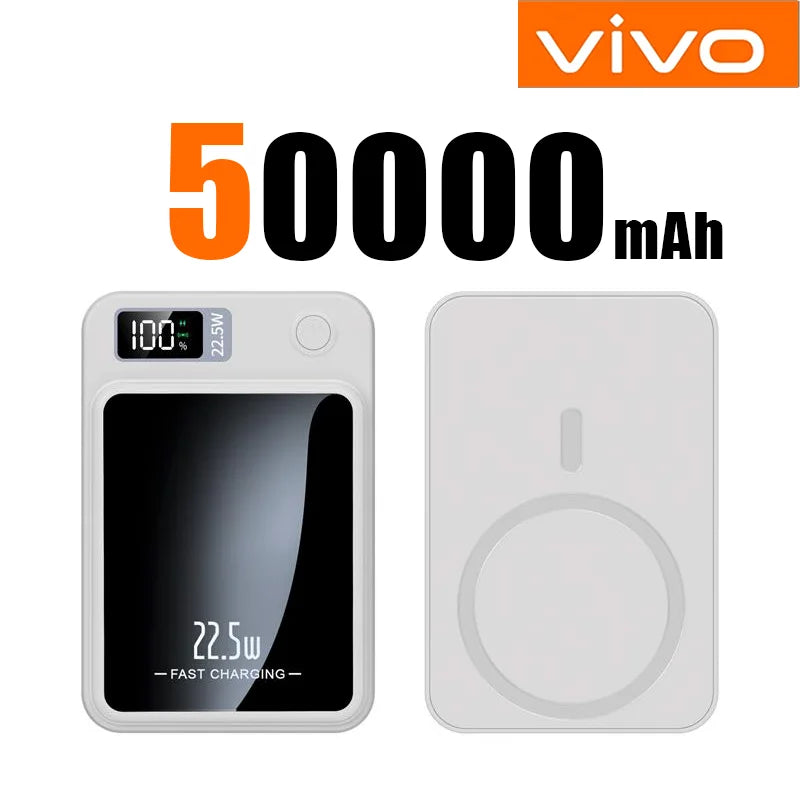 VIVO Magnetic Power Bank 200000mAh Wireless CCC Certification Fast Charge For Magsafe Portable Auxiliary Battery Pack For Iphone
