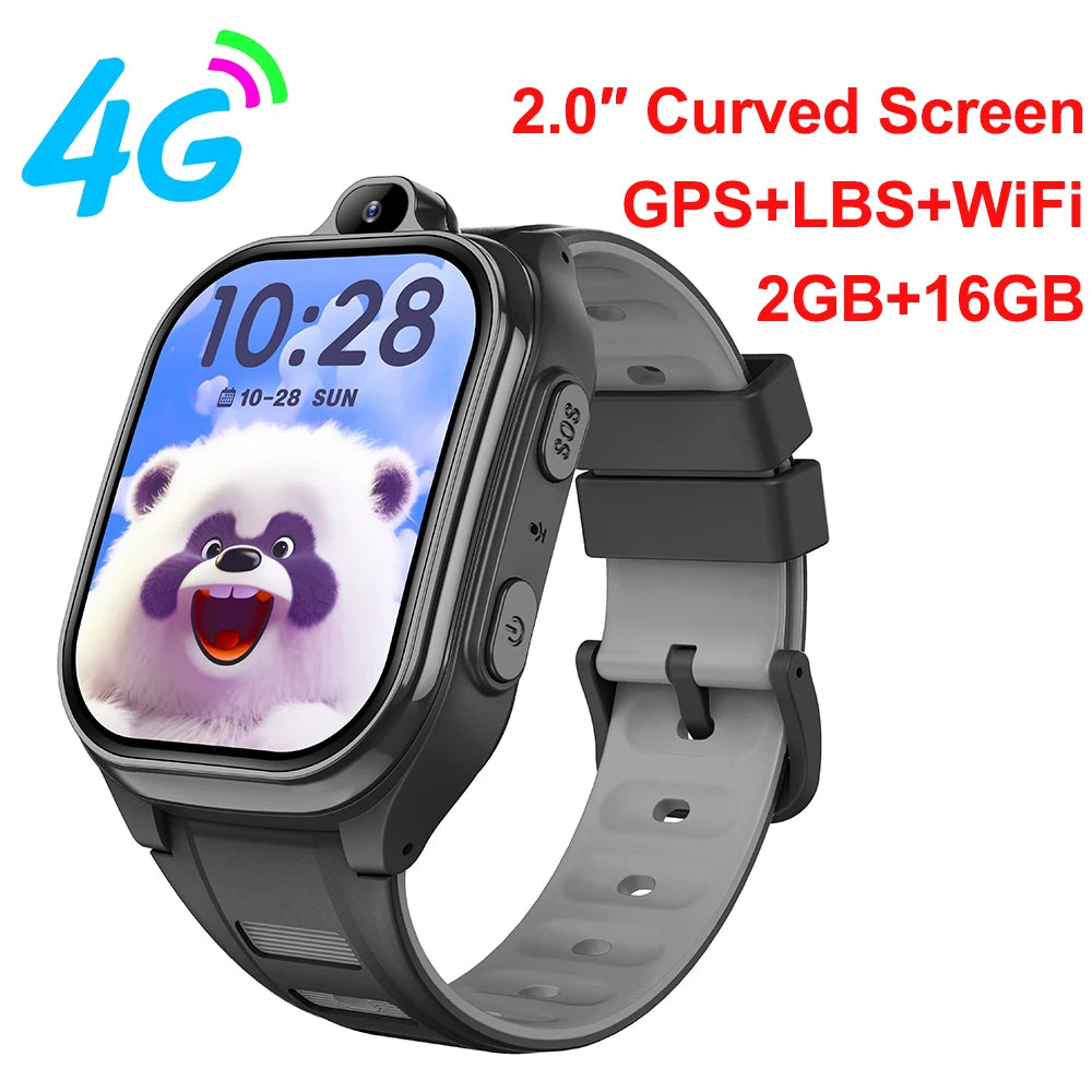 4G Smart Watch Kids GPS WIFI Video Call SOS APP Download Child Smartwatch Monitor Tracker Location Phone Watch Boys Girls Gifts