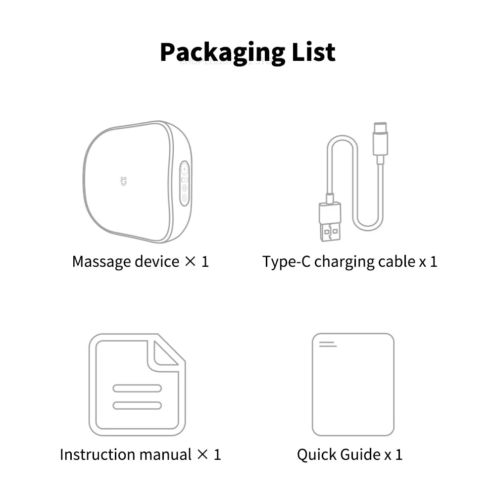 NEW Xiaomi Mijia Smart Waist Massager Back Massager Hot Compress Shoulder and Neck Massage ulti-gear Adjustment MiHome APP