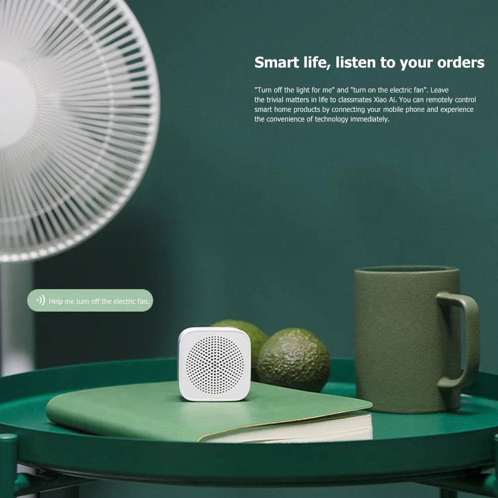 Orginal Xiaomi  Smart Bluetooth Kit Mini Wireless HD Quality Portable Speaker Column Mic Hands Free Call AI Bluetooth 5.0 Sound