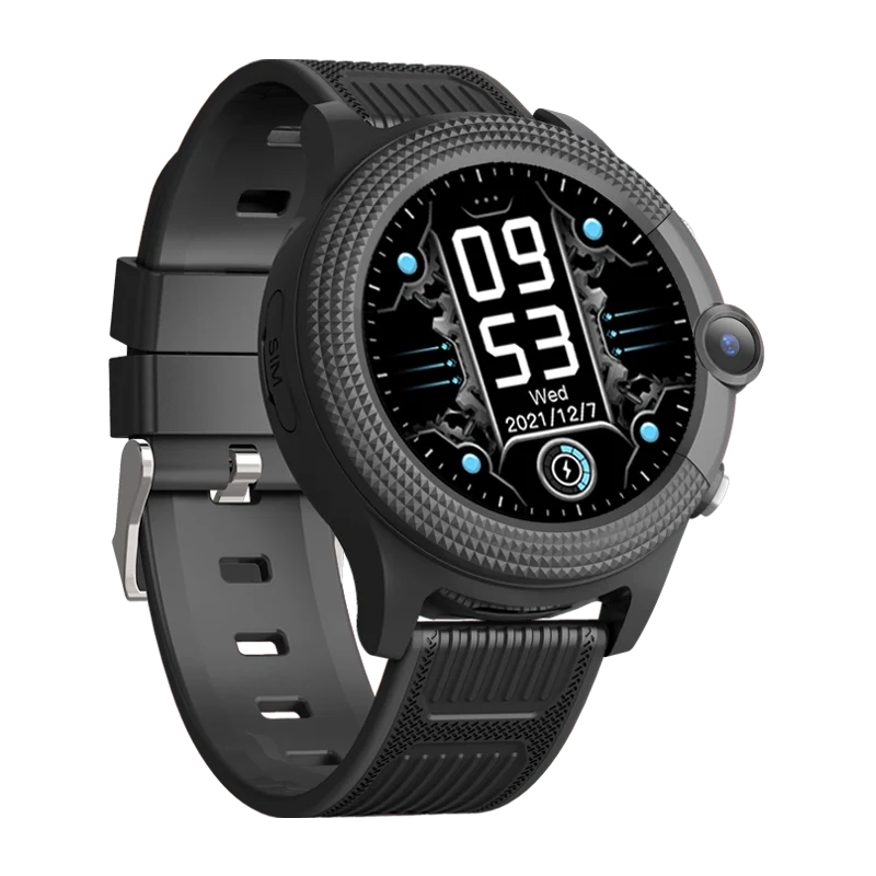 2024 SOS Button Support 4G Network  Unique Colors Design Smart Watch Convenient 500mAh Battery GPS 1.28inch IPS ScreenTracker