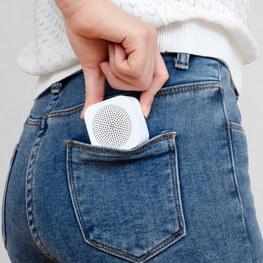 Orginal Xiaomi  Smart Bluetooth Kit Mini Wireless HD Quality Portable Speaker Column Mic Hands Free Call AI Bluetooth 5.0 Sound