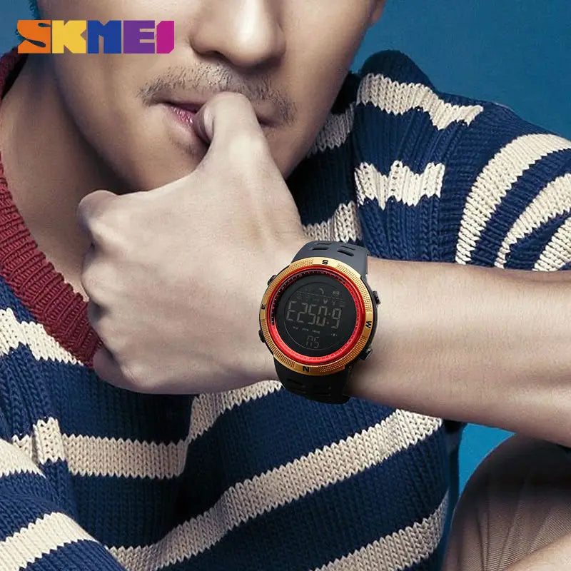 SKMEI 1250 Men Women Digital Watch Hot Sale  Pedometer Sport Smart Watch