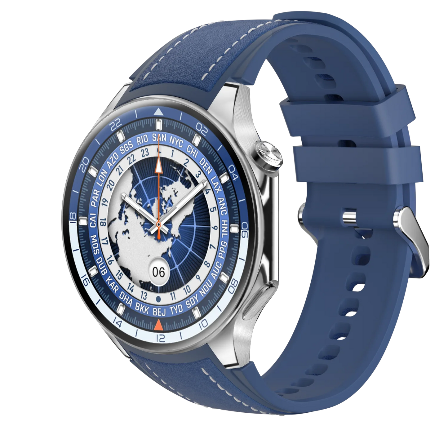 New 1.43-inch HD AMOLED Display IP68 Men Waterproof Sports Smart Watch Sleep Detection Heart Rate Detection Watch