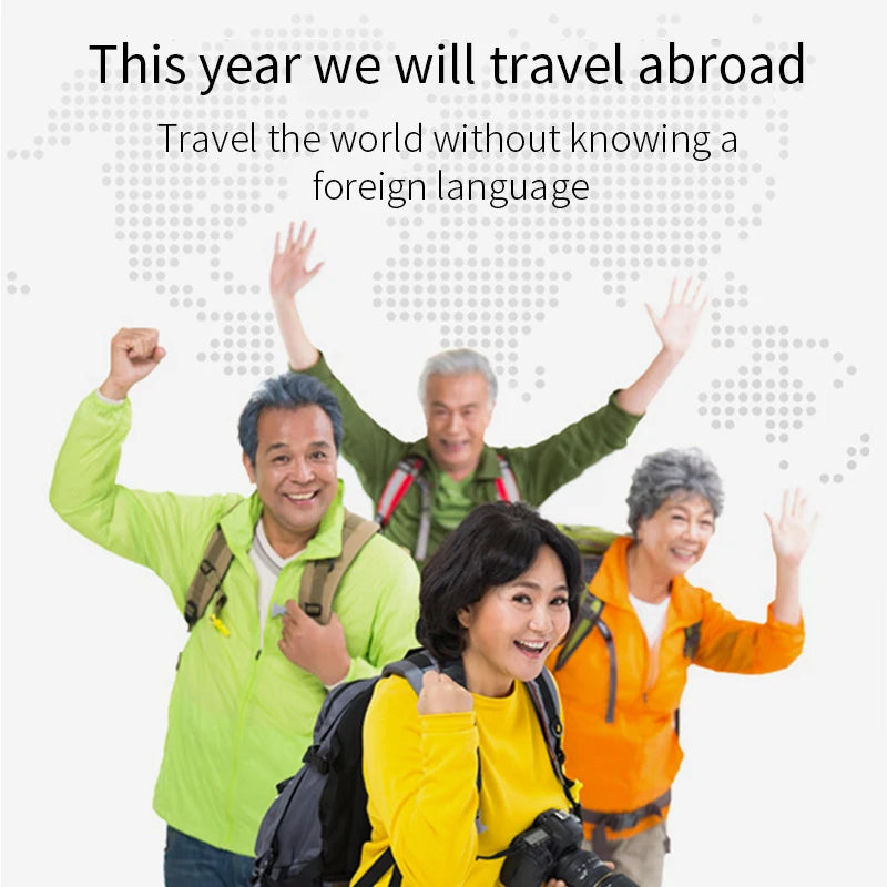 Z6 4G AI Translator Touchscreen Real-Time 138 Languages Voice Translation 19 Offline Modes 0.2s Speed 2000mAh Battery for Travel