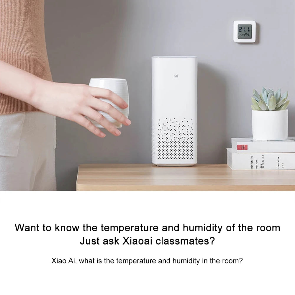 Xiaomi Smart Hygrometer Thermometer 2 Bluetooth Wireless Electric Digital Hygrometer Thermograph With Mijia APP Smart Home MI