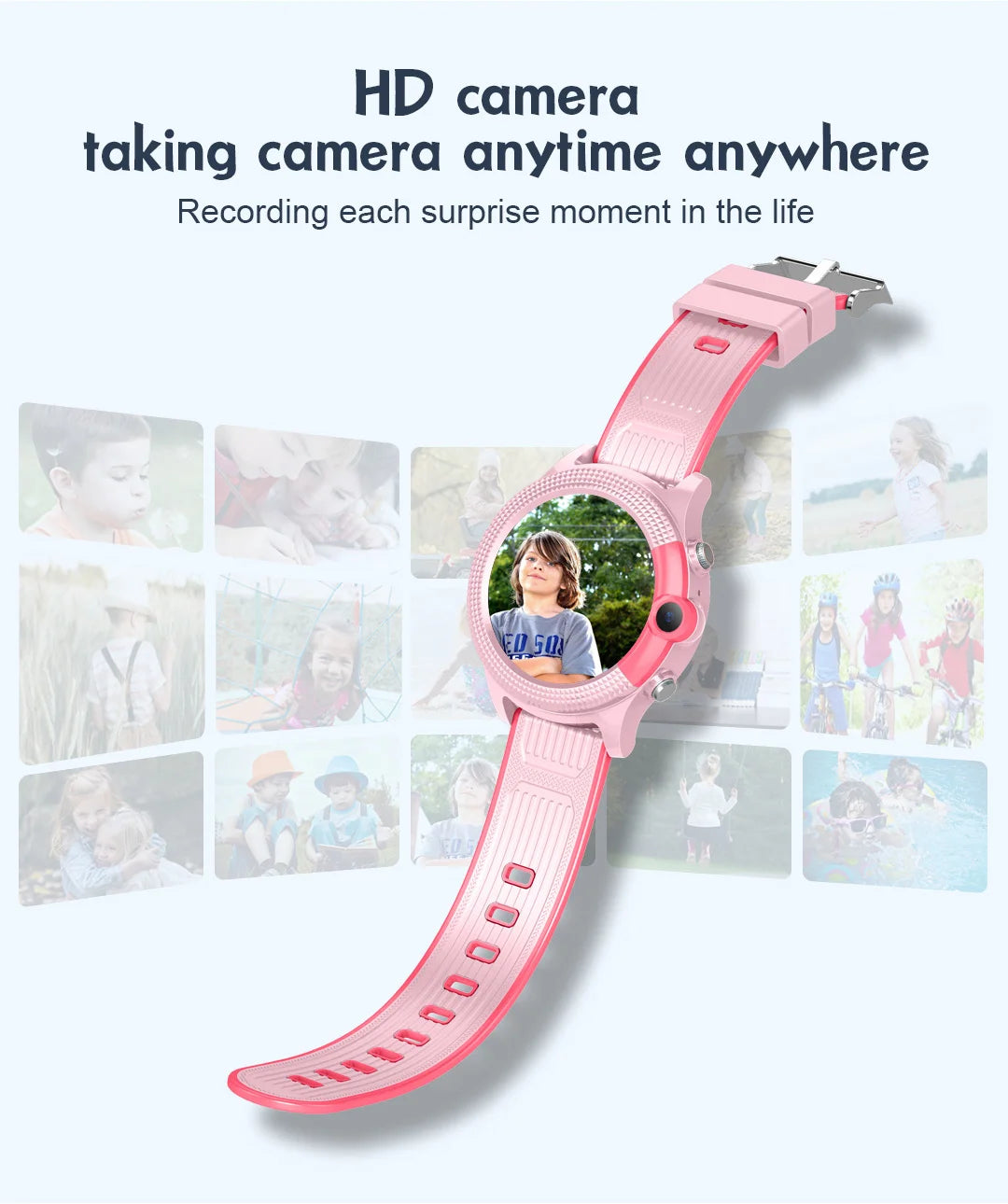 New 4G Kids Smart Watch Waterproof HD Video Call SOS GPS LBS WIFI Location Tracker Remote Monitor Children Smartwatch Boy Girl