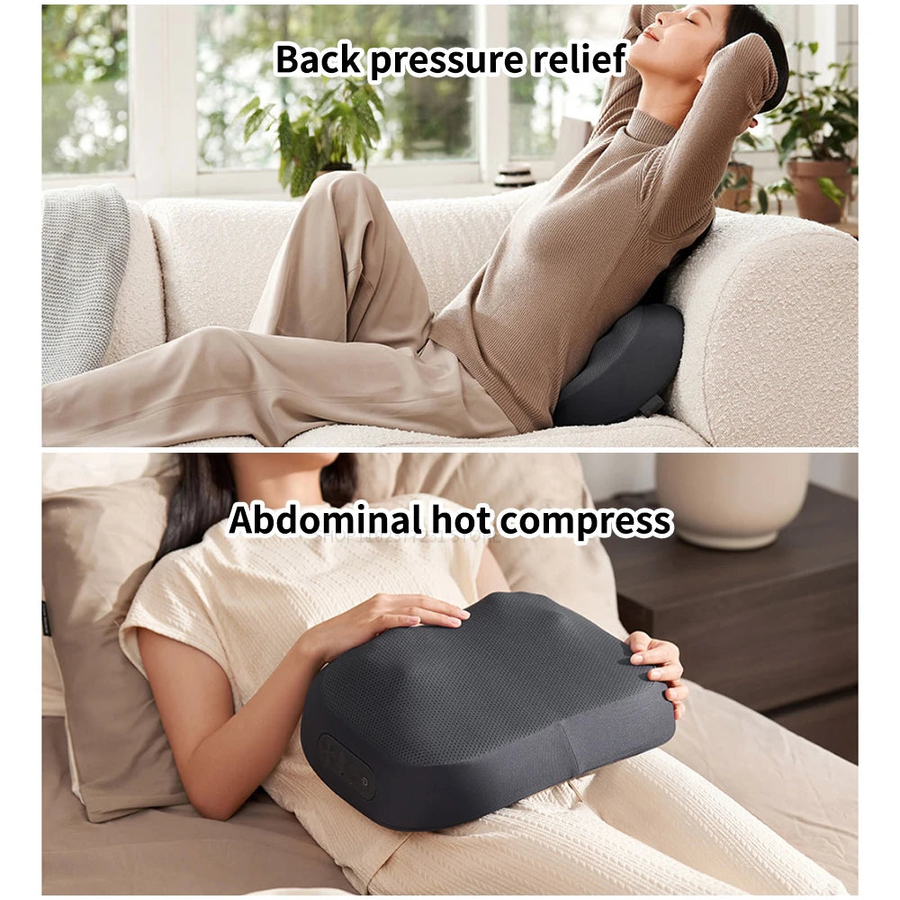 NEW Xiaomi Mijia Smart Waist Massager Back Massager Hot Compress Shoulder and Neck Massage ulti-gear Adjustment MiHome APP