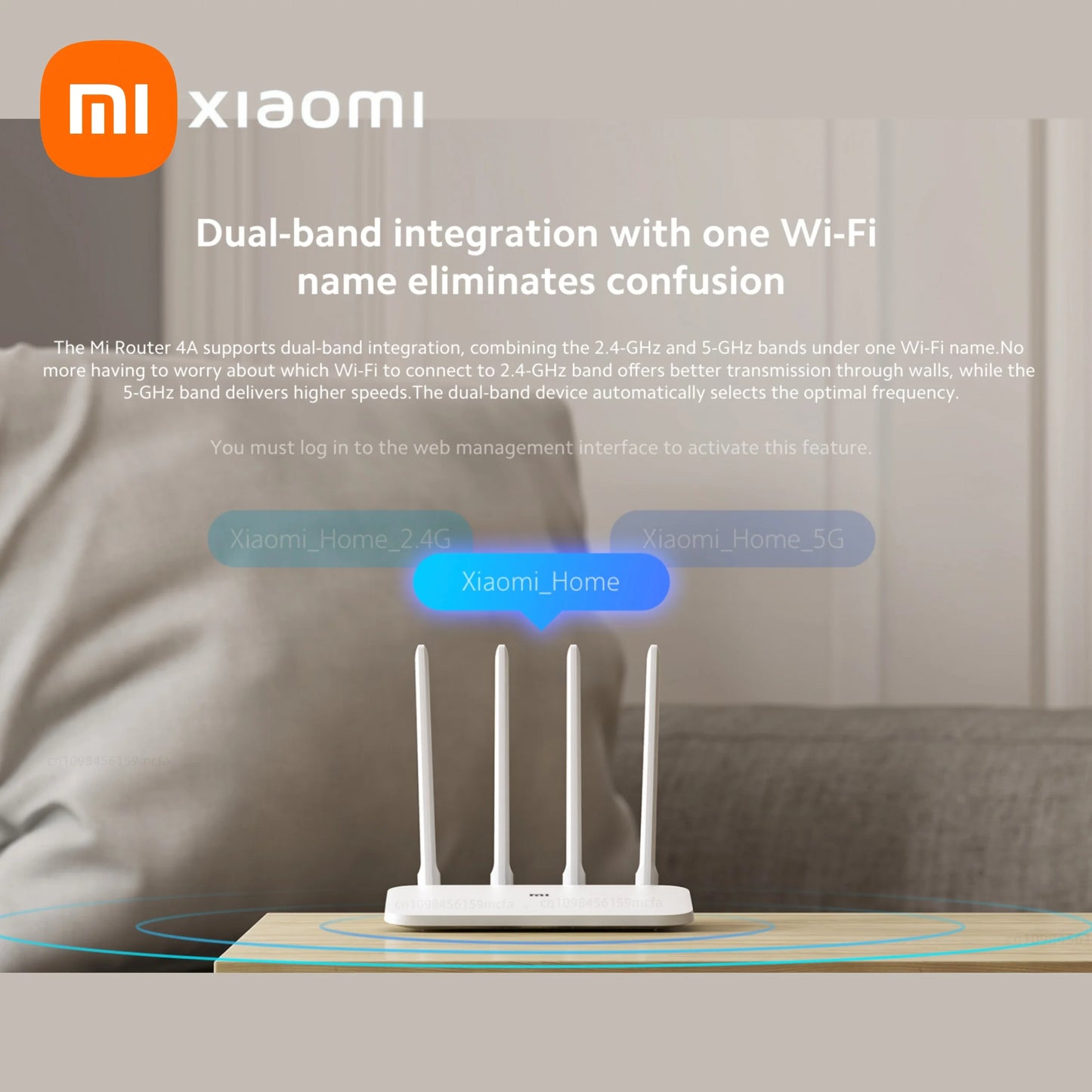 Xiaomi Router 4A Gigabit Edition 1000M 100M 5GHz 2.4GHz WiFi ROM 16MB DDR3 64MB 128MB High Gain 4 Antennas Remote Mi APP Control