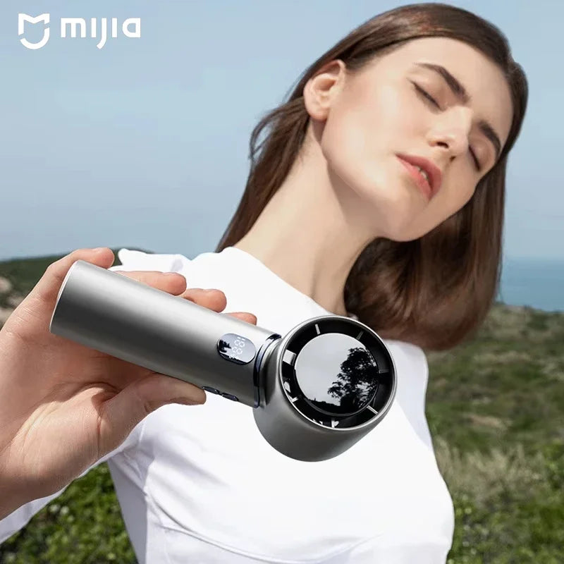 Xiaomi Electric Fan Technology Display 8000mah Wireless Portable Air Circulator Fan Desktop Air Cooling Cooler Quiet MIJIA Fan