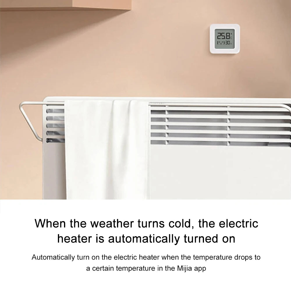 Xiaomi Smart Hygrometer Thermometer 2 Bluetooth Wireless Electric Digital Hygrometer Thermograph With Mijia APP Smart Home MI