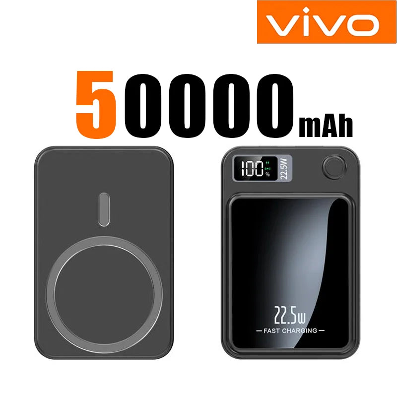 VIVO Magnetic Power Bank 200000mAh Wireless CCC Certification Fast Charge For Magsafe Portable Auxiliary Battery Pack For Iphone