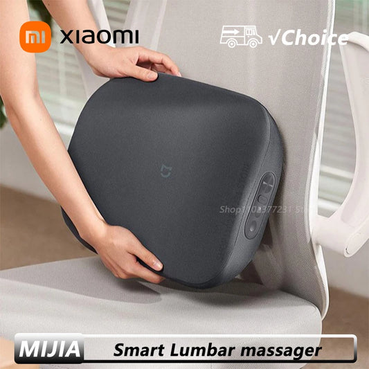 NEW Xiaomi Mijia Smart Waist Massager Back Massager Hot Compress Shoulder and Neck Massage ulti-gear Adjustment MiHome APP