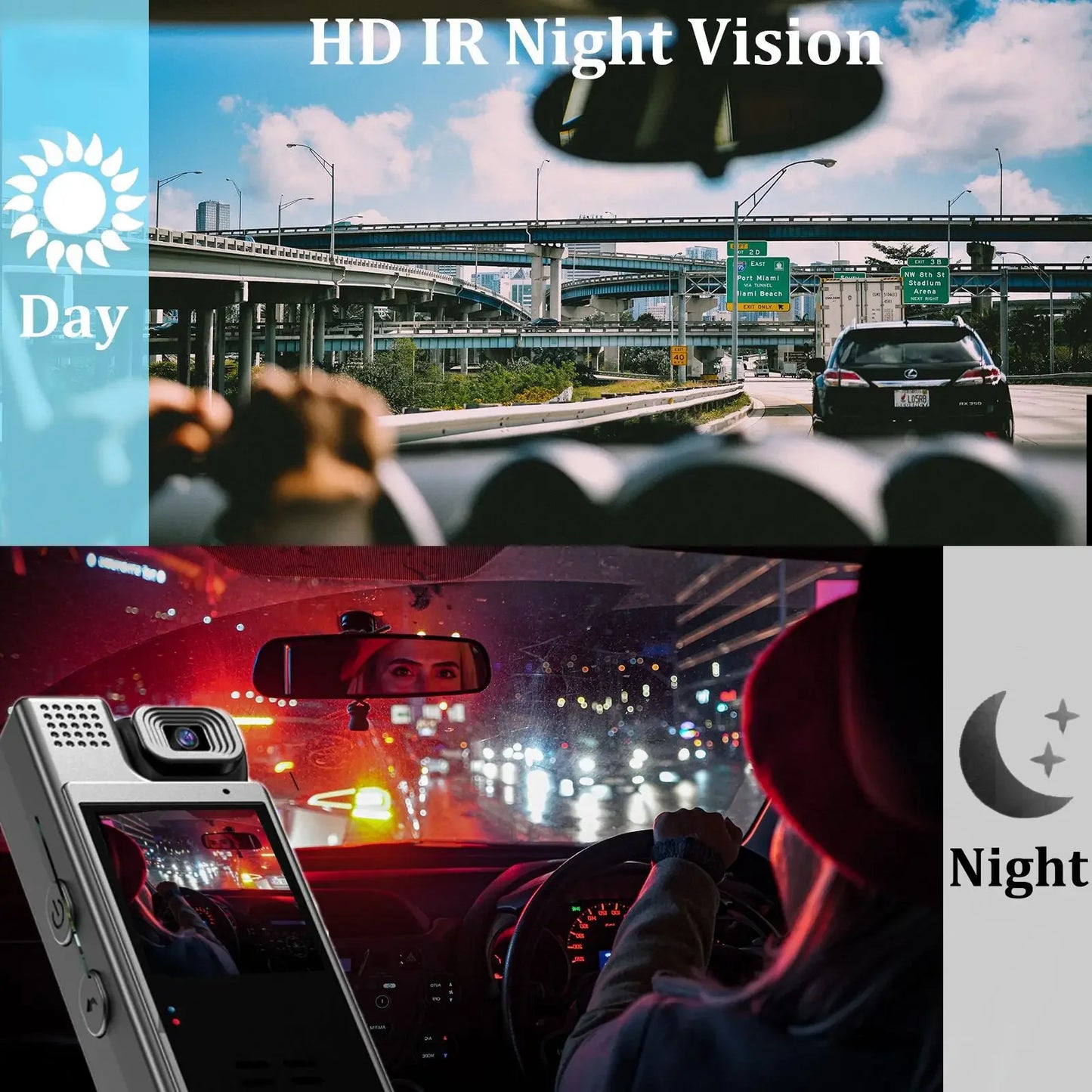 Xiaomi 8K HD Mini Action Camera Wifi Back Clip 180° Rotatable IR Night Vision Sports Cam Travel Bicycle Driver Video Recorder