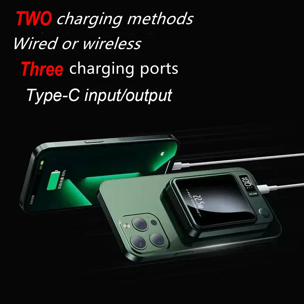 VIVO Magnetic Power Bank 200000mAh Wireless CCC Certification Fast Charge For Magsafe Portable Auxiliary Battery Pack For Iphone