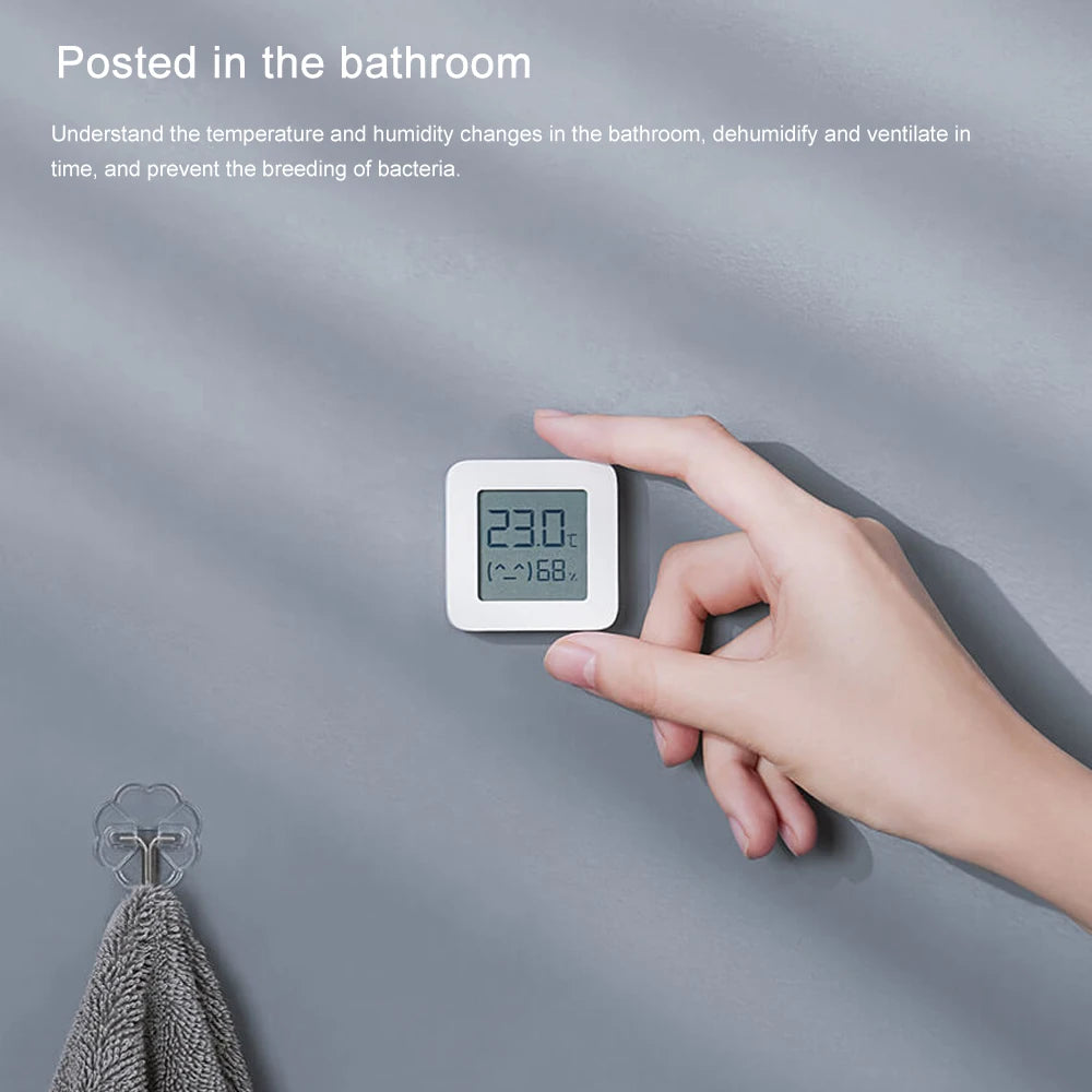 Xiaomi Smart Hygrometer Thermometer 2 Bluetooth Wireless Electric Digital Hygrometer Thermograph With Mijia APP Smart Home MI