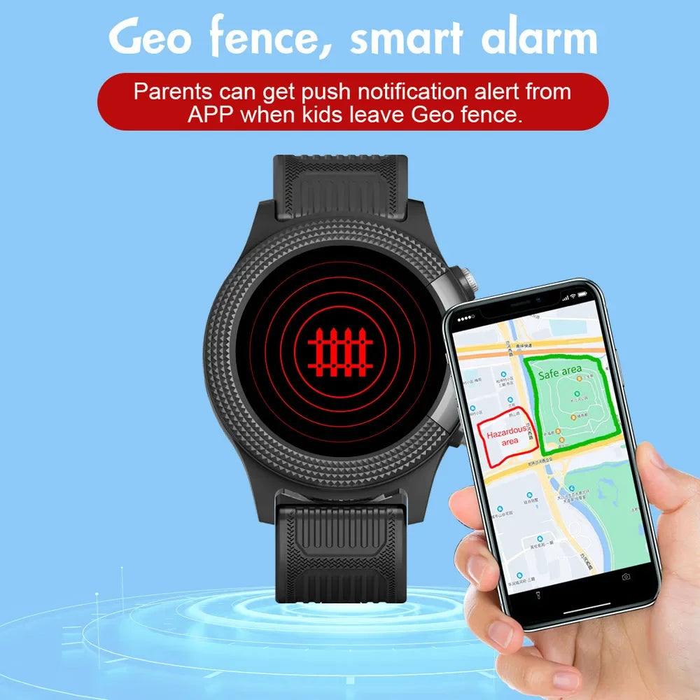 Xiaomi Mijia Kids Smart Watch GPS Tracker Baby 4G SIM Smart Watch Child Video Call Monitor SOS Wristband for Student School Gift