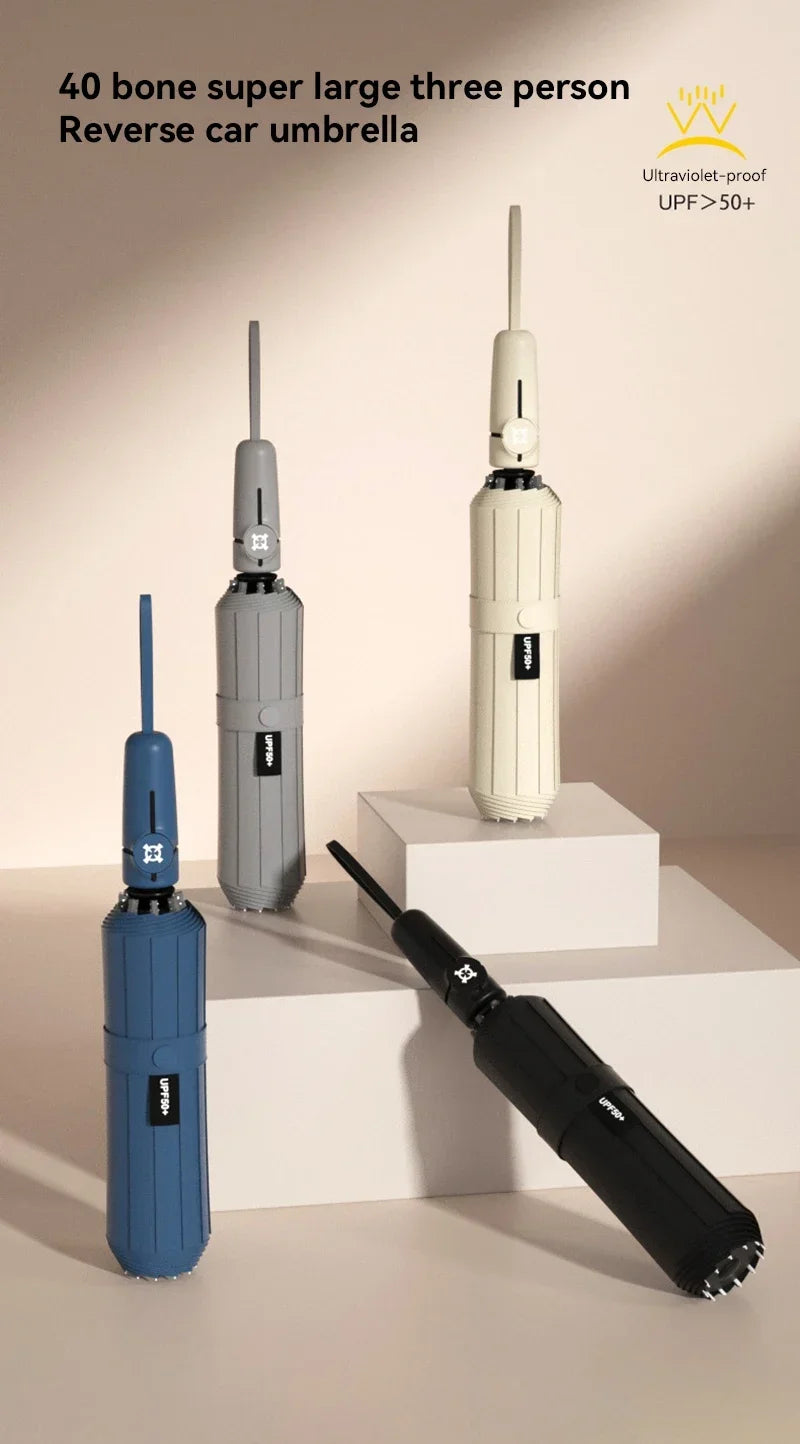 Xiaomi 12 Bone Fully Automatic Umbrella Extra Large Reinforced Wind-resistant Rain-resistant Dual-purpose UV-resistant Mijia