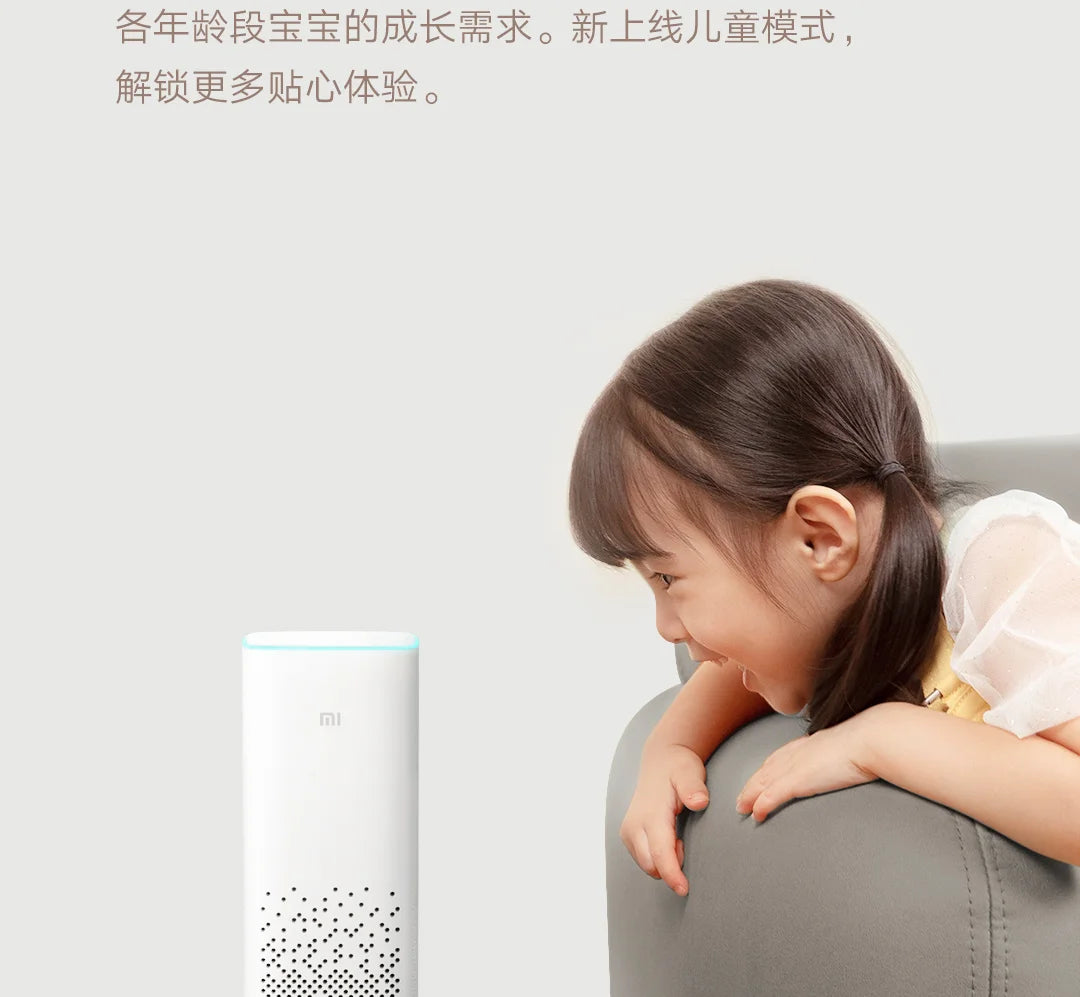 Xiaomi AI Speaker Second Gen Xiaoai Smart Speaker Bluetooth 5.0 Audio Mesh Gateway Voice Remote Control Work with Mi Home APP CN