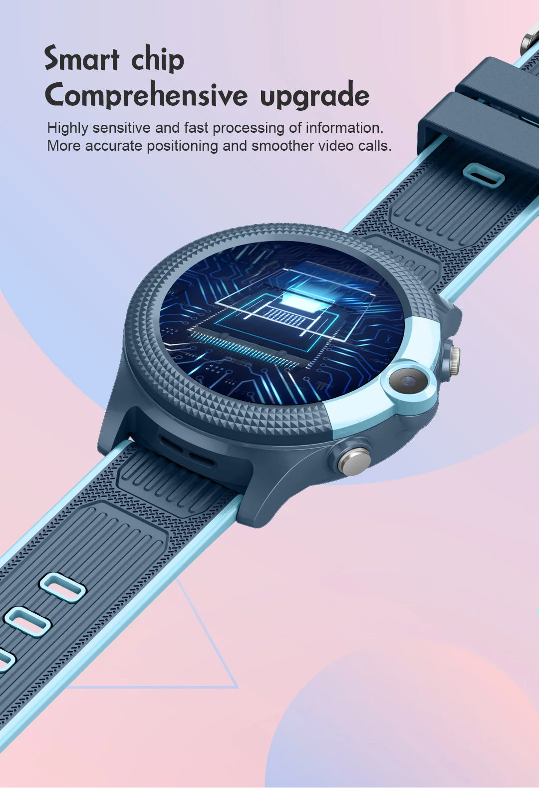 Xiaomi Mijia Kids Smart Watch GPS Tracker Baby 4G SIM Smart Watch Child Video Call Monitor SOS Wristband for Student School Gift