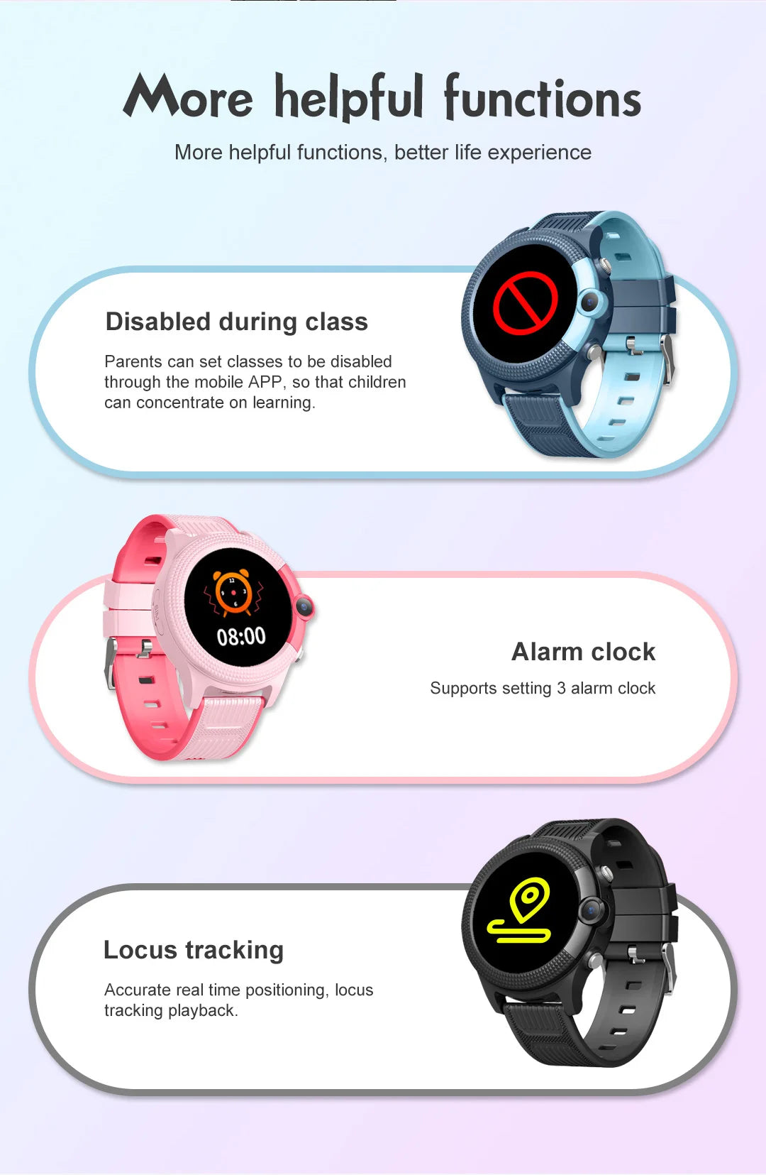 Xiaomi Mijia Kids Smart Watch GPS Tracker Baby 4G SIM Smart Watch Child Video Call Monitor SOS Wristband for Student School Gift