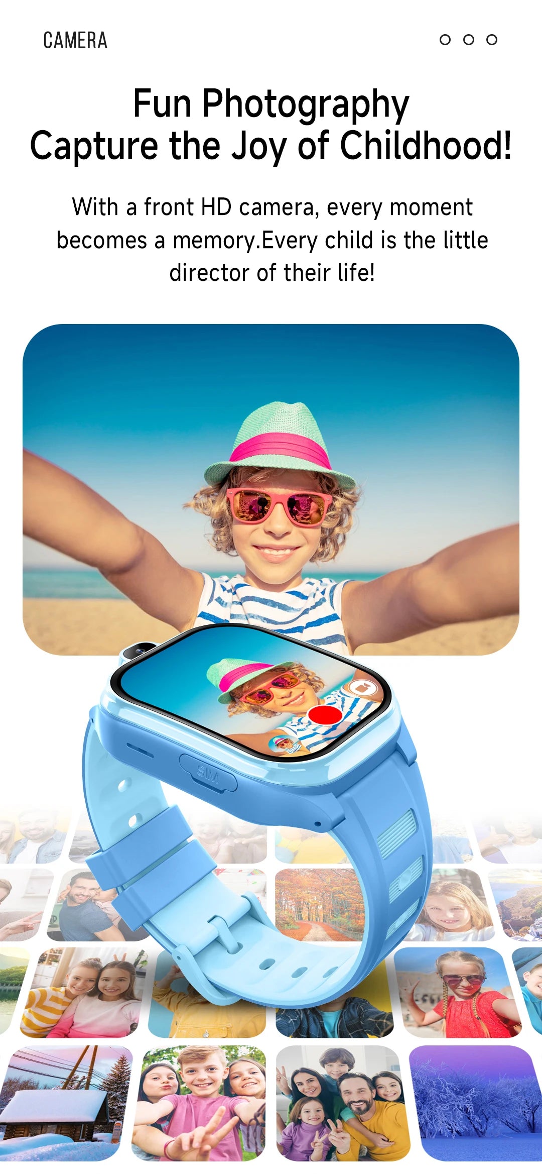 4G Smart Watch Kids GPS WIFI Video Call SOS APP Download Child Smartwatch Monitor Tracker Location Phone Watch Boys Girls Gifts