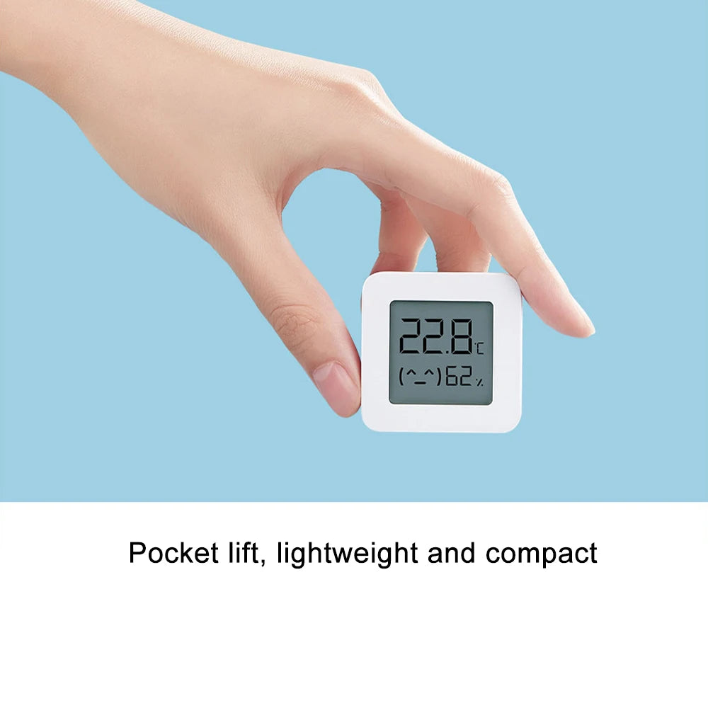 Xiaomi Smart Hygrometer Thermometer 2 Bluetooth Wireless Electric Digital Hygrometer Thermograph With Mijia APP Smart Home MI