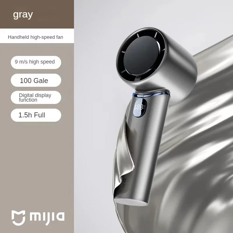 Xiaomi Electric Fan Technology Display 8000mah Wireless Portable Air Circulator Fan Desktop Air Cooling Cooler Quiet MIJIA Fan