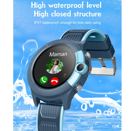 New 4G Kids Smart Watch Waterproof HD Video Call SOS GPS LBS WIFI Location Tracker Remote Monitor Children Smartwatch Boy Girl