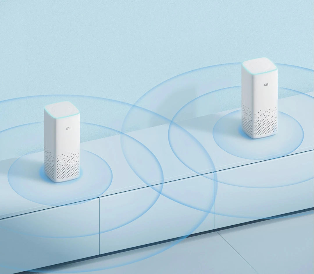 Xiaomi AI Speaker Second Gen Xiaoai Smart Speaker Bluetooth 5.0 Audio Mesh Gateway Voice Remote Control Work with Mi Home APP CN
