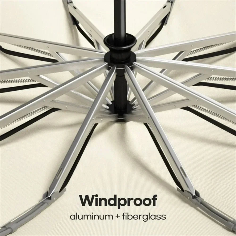 Xiaomi 12 Bone Fully Automatic Umbrella Extra Large Reinforced Wind-resistant Rain-resistant Dual-purpose UV-resistant Mijia