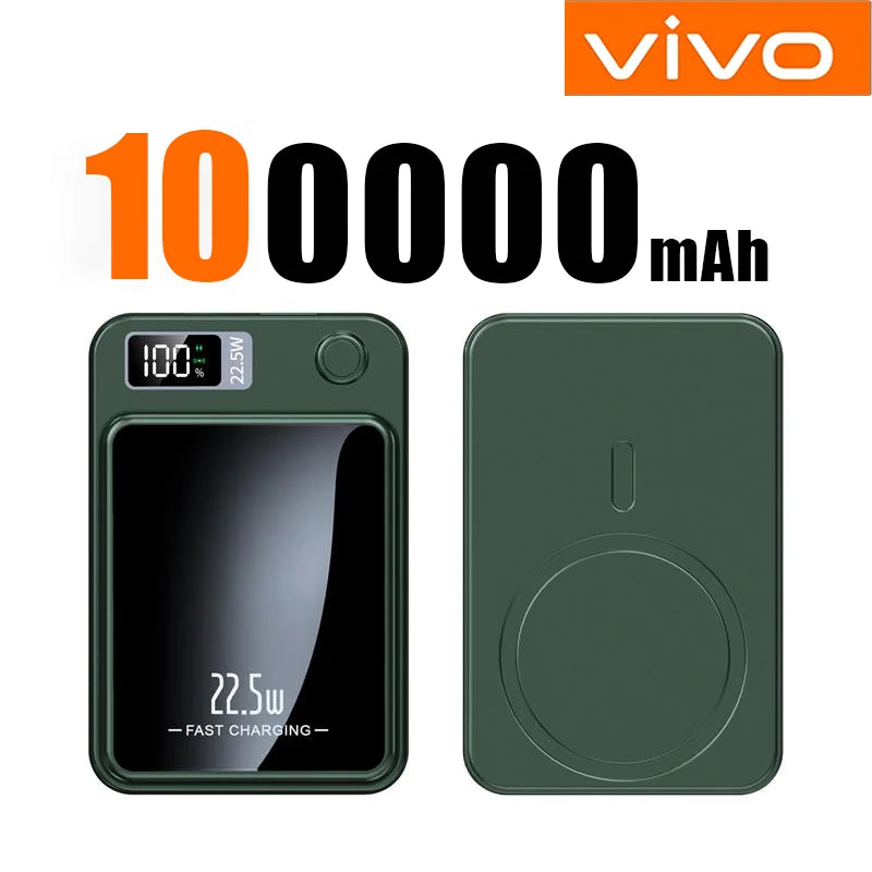 VIVO Magnetic Power Bank 200000mAh Wireless CCC Certification Fast Charge For Magsafe Portable Auxiliary Battery Pack For Iphone