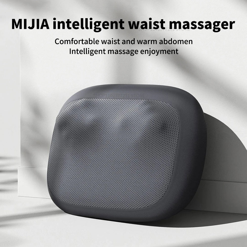 NEW Xiaomi Mijia Smart Waist Massager Back Massager Hot Compress Shoulder and Neck Massage ulti-gear Adjustment MiHome APP