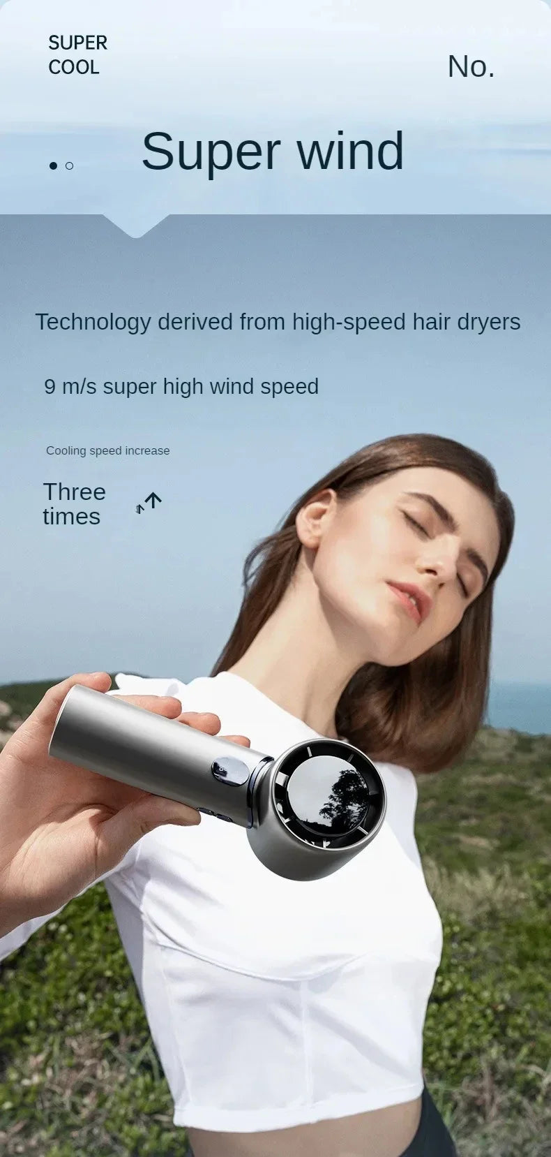 Xiaomi Electric Fan Technology Display 8000mah Wireless Portable Air Circulator Fan Desktop Air Cooling Cooler Quiet MIJIA Fan